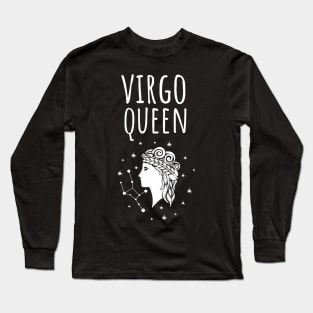 virgo queen Long Sleeve T-Shirt